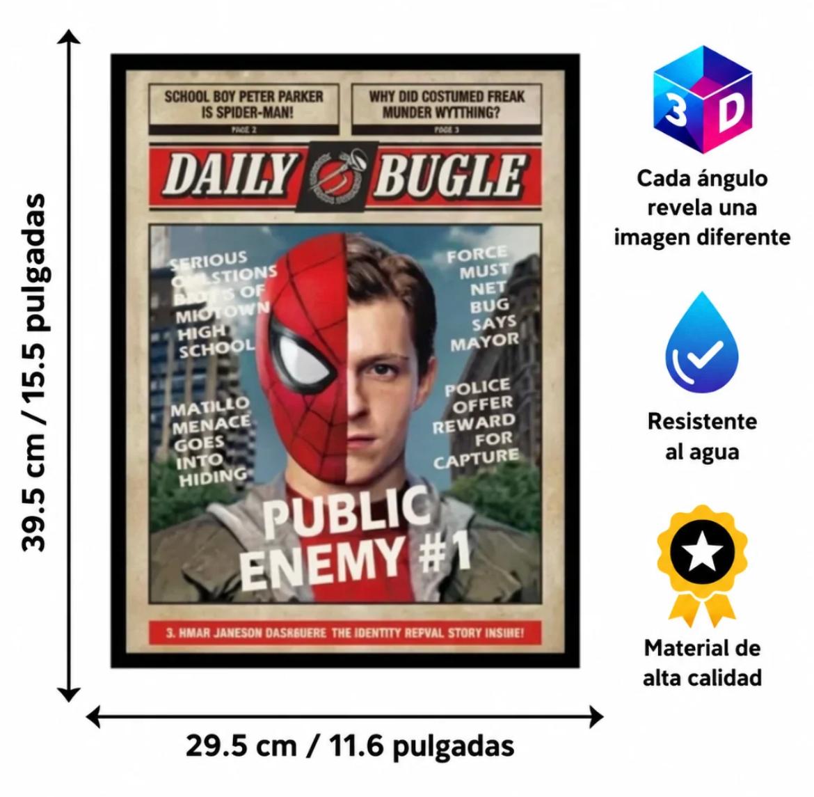 Póster 3D Lenticular Spider-Man