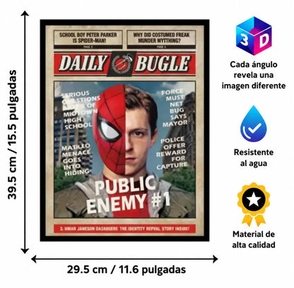 Póster 3D Lenticular Spider-Man