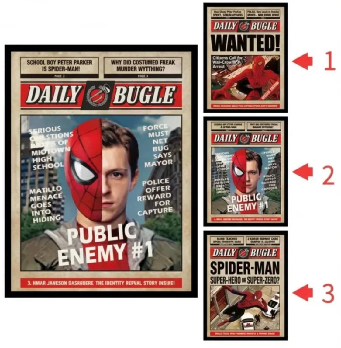 Póster 3D Lenticular Spider-Man